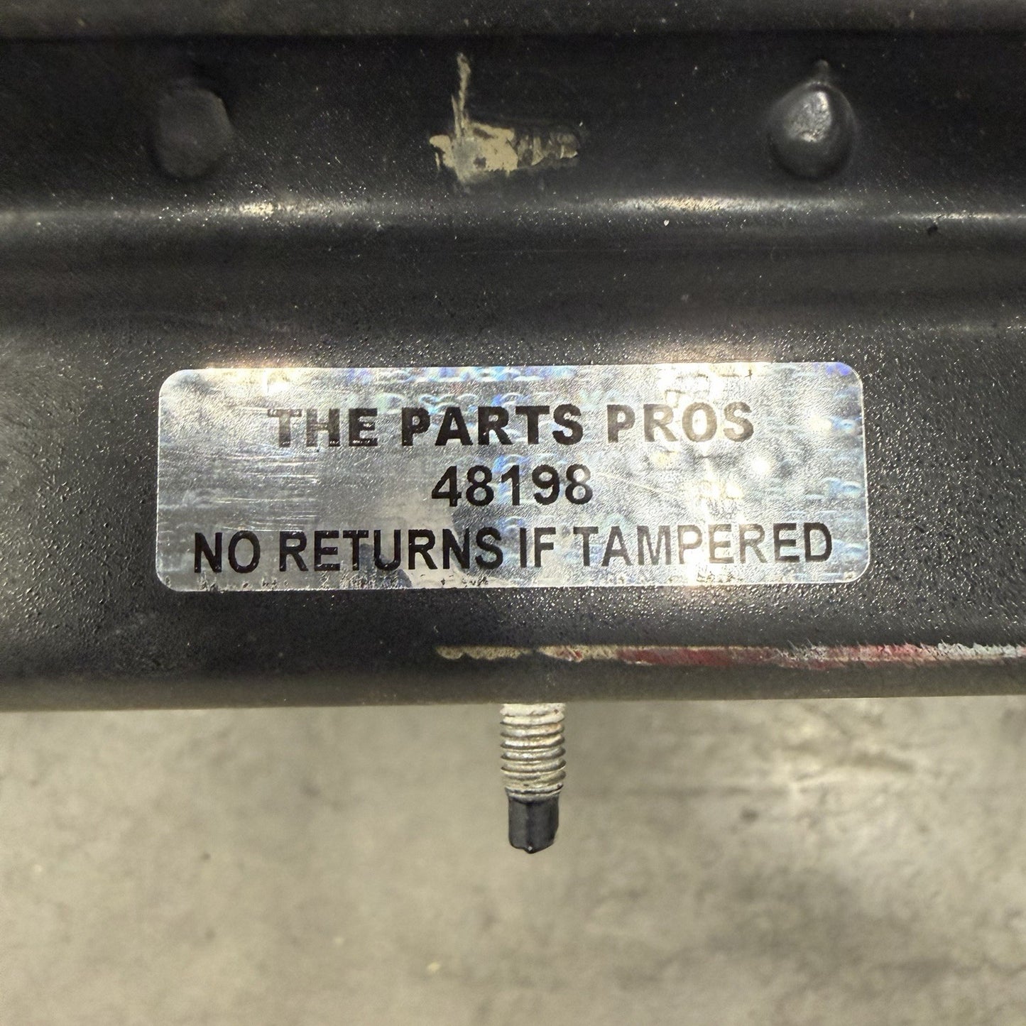 05-12 Porsche Boxster Cayman 987 Front Trunk Frunk Tub Frame Chassis Cut OEM