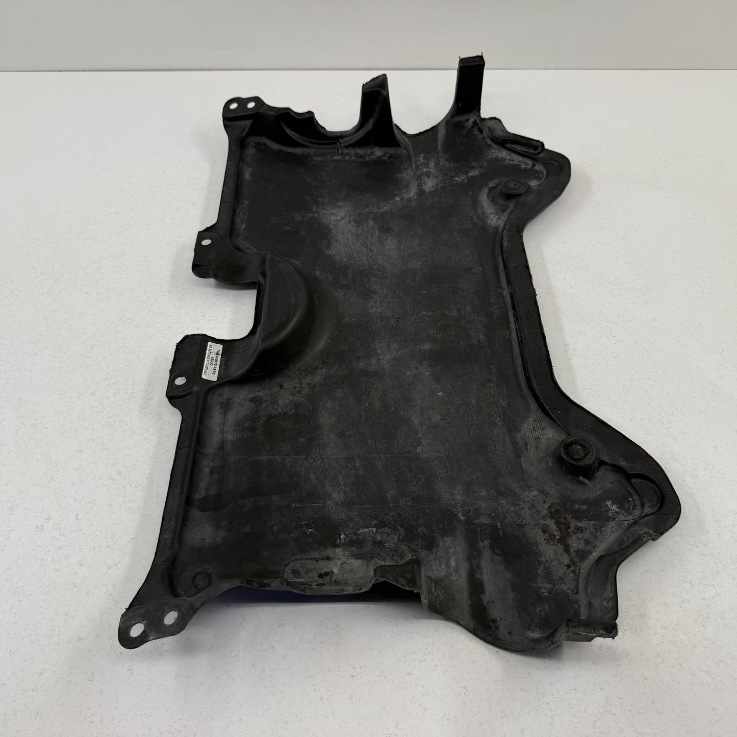 2008-2014 Mercedes C250 W204 Under Engine Splash Guard Shield Panel Pair OEM