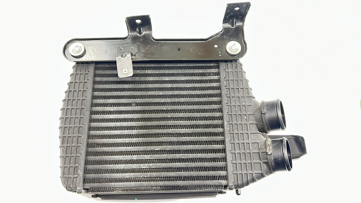 14-17 MASERATI GHIBLI DRIVER LEFT TURBO INTERCOOLER W/ DUCT 670035636 OEM