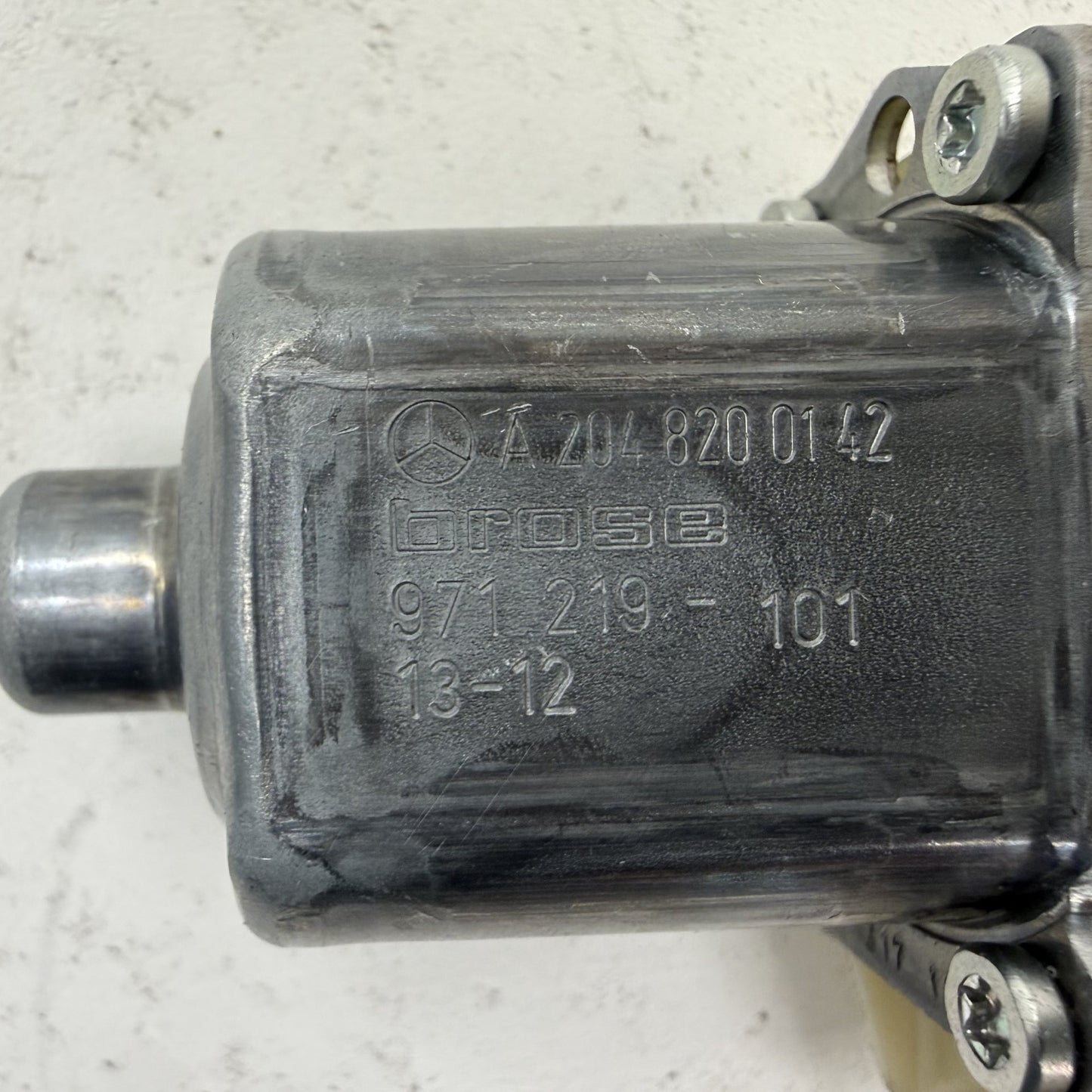 2008-2014 Mercedes C250 W204 Left Front Door Glass Window Regulator Motor OEM