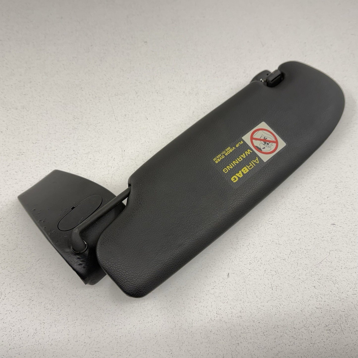 05-12 Porsche 911 997 Cabriolet Sunvisor Sun Visor Shade Pair Black OEM