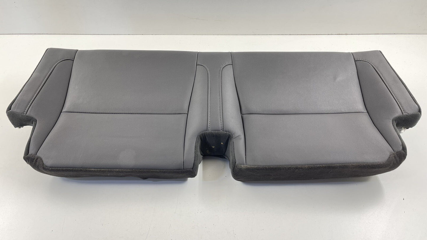 17-20 ACURA MDX REAR 3RD ROW LOWER SEAT CUSHION COVER LEATHER BLACK OEM