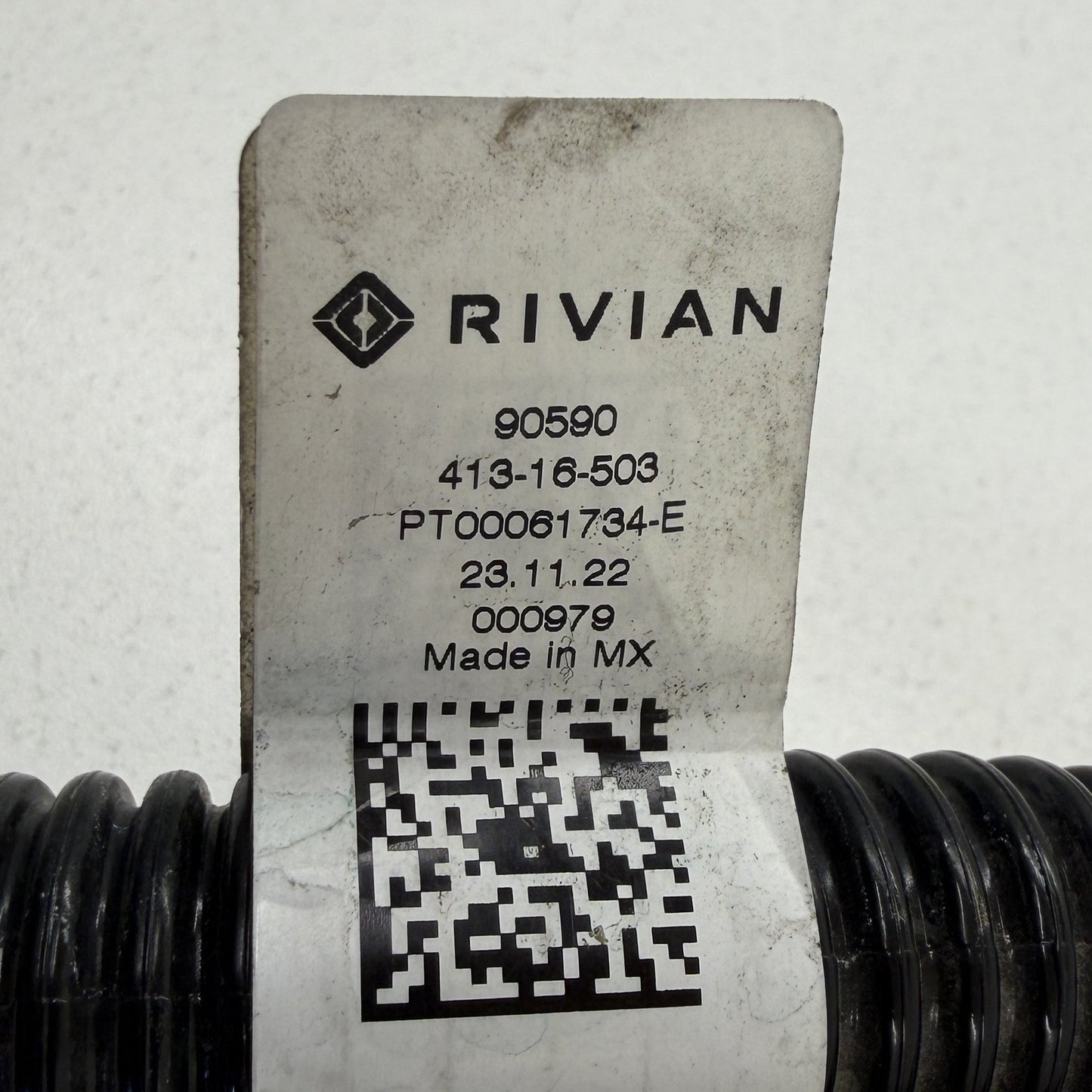 2022-2024 Rivian R1S R1T Front Drive Unit Coolant Pipe Hose PT00061734-E OEM