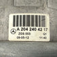 12-14 Mercedes W204 C250 1.8L Motor Engine Mount Pair 2042404217 OEM