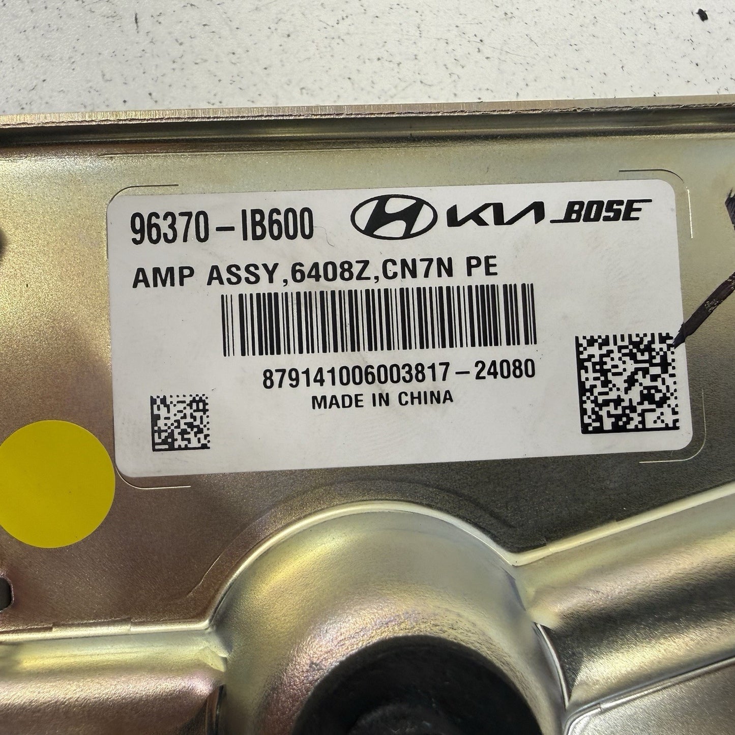 24-26 Hyundai Elantra N Bose Radio Audio Sound Amplifier Amp 96370-IB600 OEM