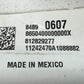 24-25 Silverado Sierra 2500 3500 Battery Positive Cable 84890607 OEM