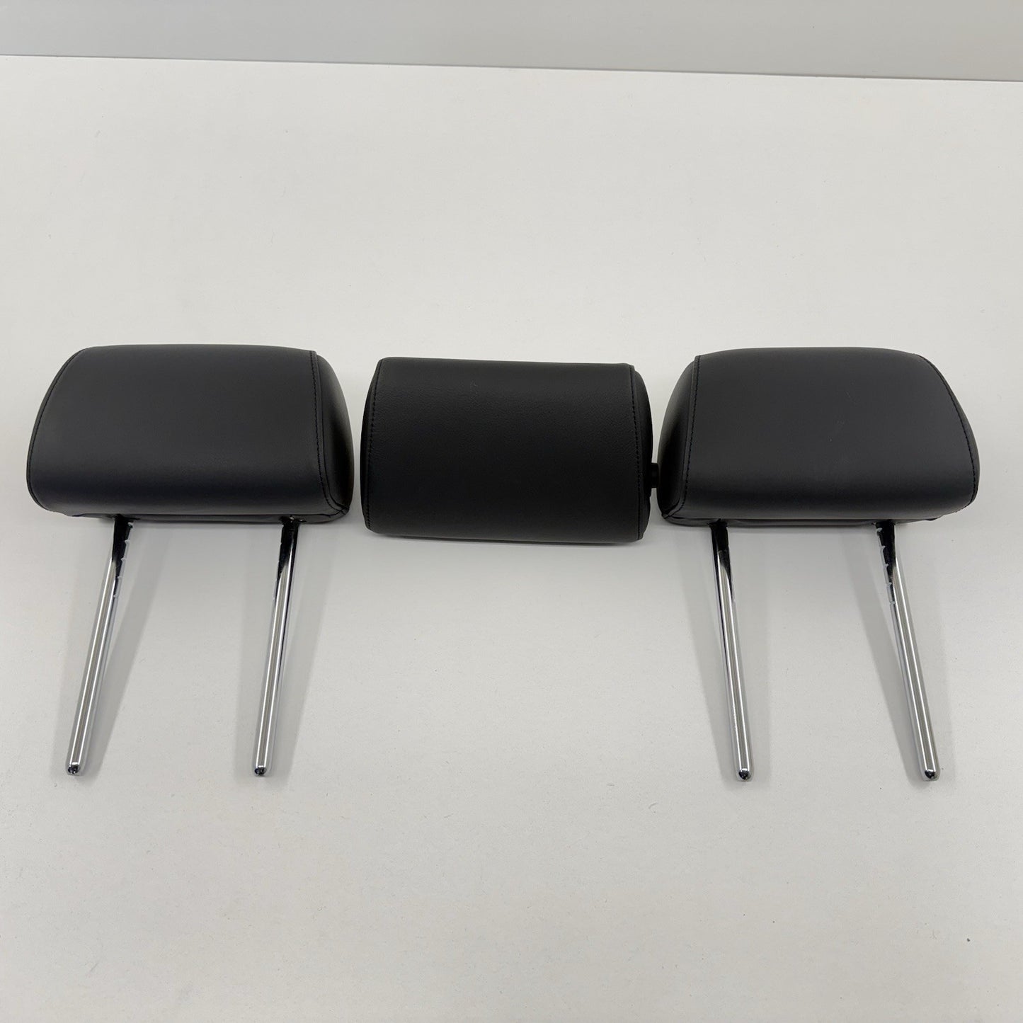 12-16 BMW M5 F10 Rear Seat Back Rest Headrest Head Rest Cushion Set Black OEM