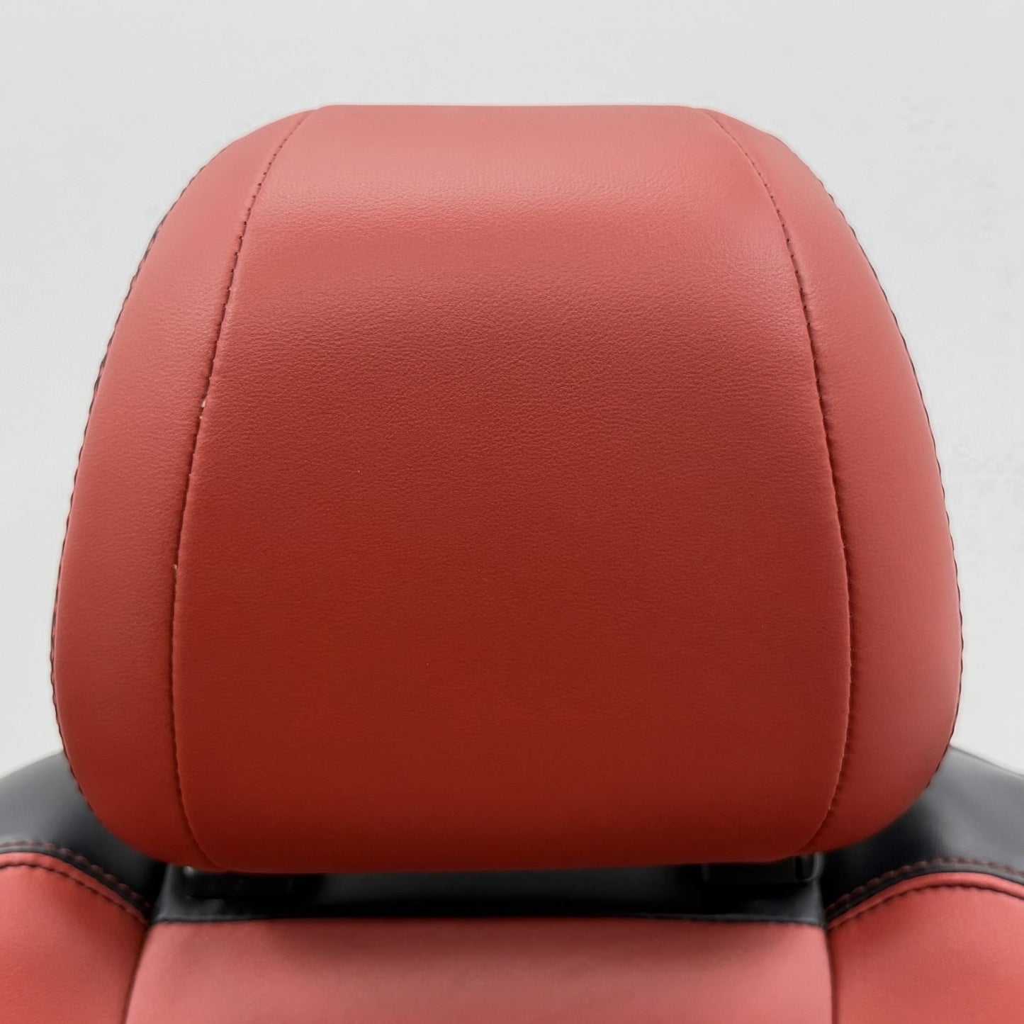 2015-2017 Ford Mustang GT Premium Front Seat Pair Leather Red Line OEM