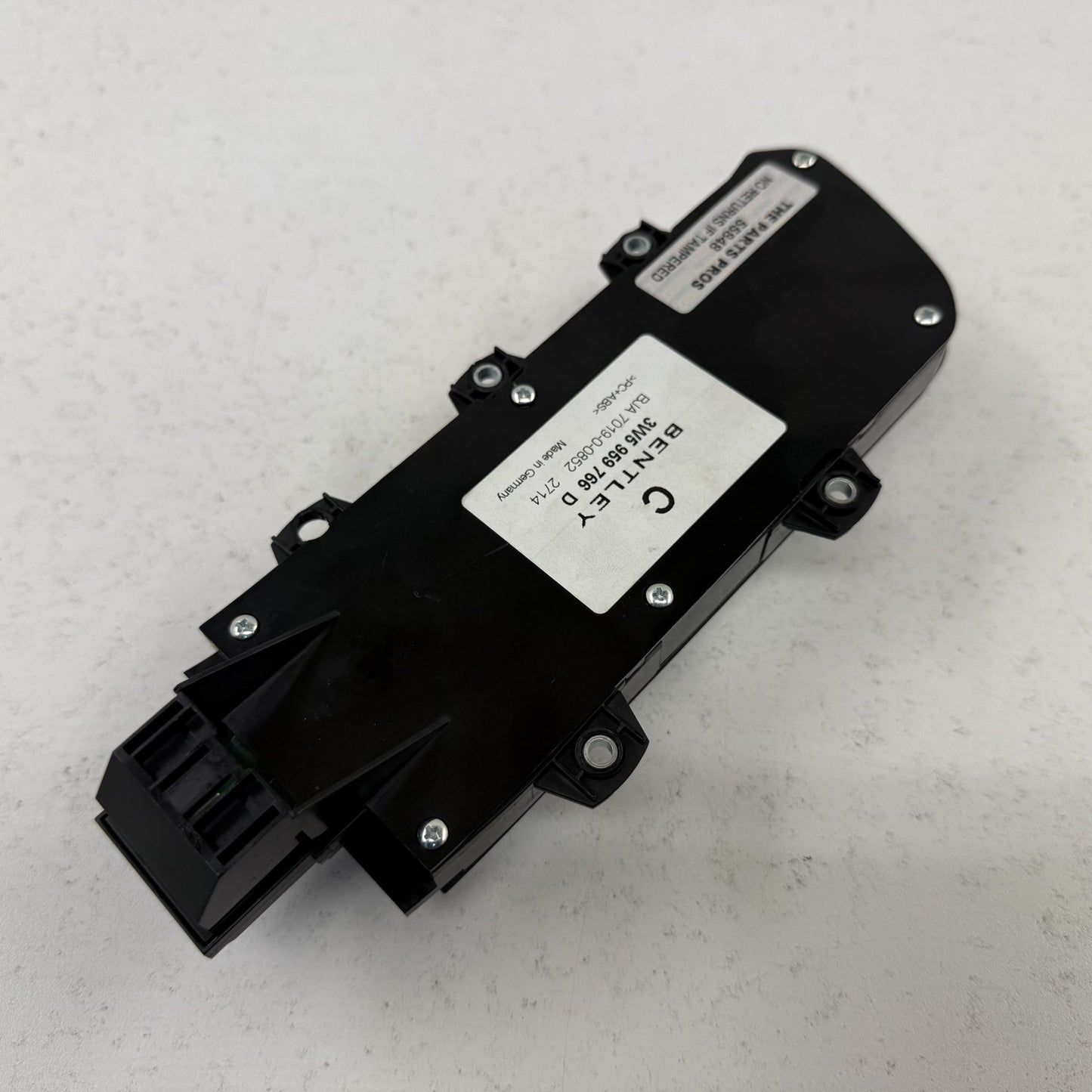 2014-2018 Bentley Flying Spur Right Front Power Seat Control Switch OEM
