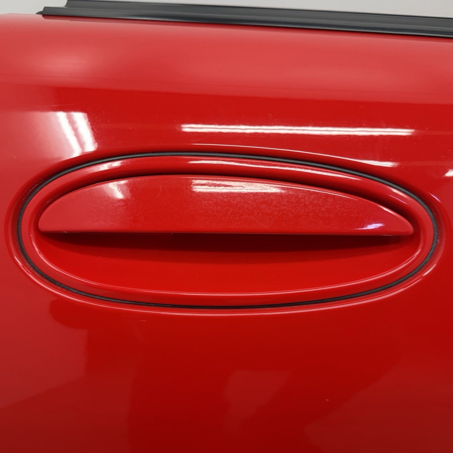 97-04 Chevrolet Corvette C5 Passenger Right Door Shell Complete W/ Glass Red OEM