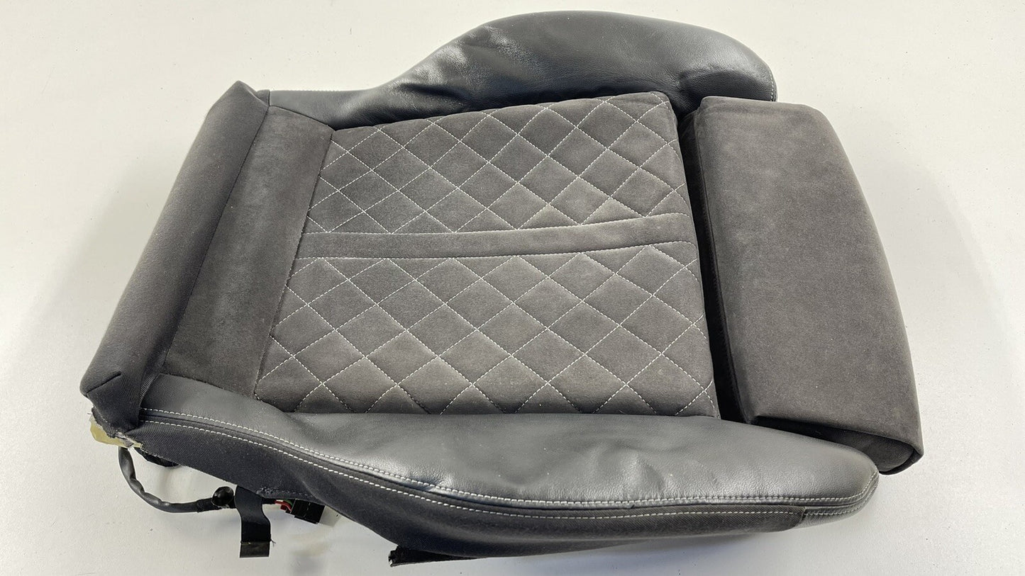 18-23 AUDI S4 DRIVER LEFT FRONT LOWER SEAT CUSHION COVER BLACK OEM