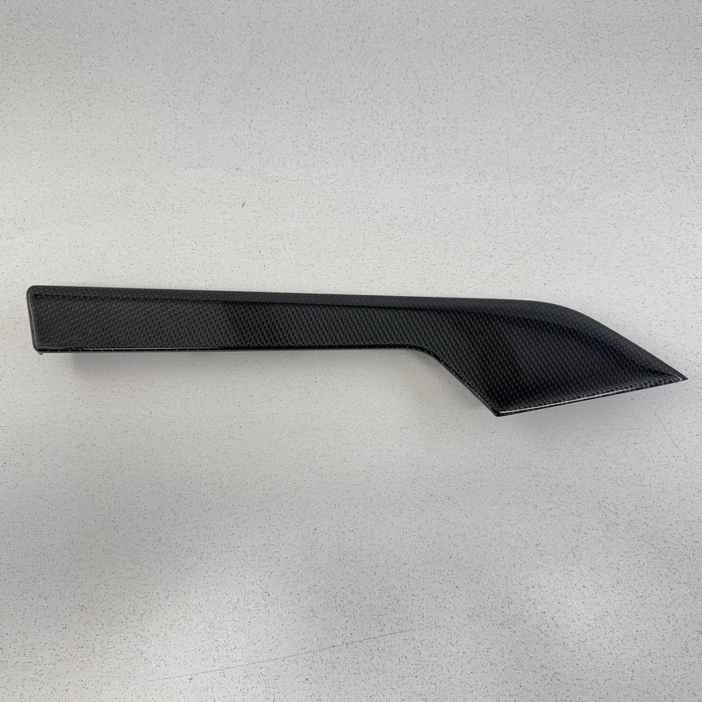 18-25 Audi S5 Sportback Driver Left Rear Interior Door Trim Carbon Fiber OEM