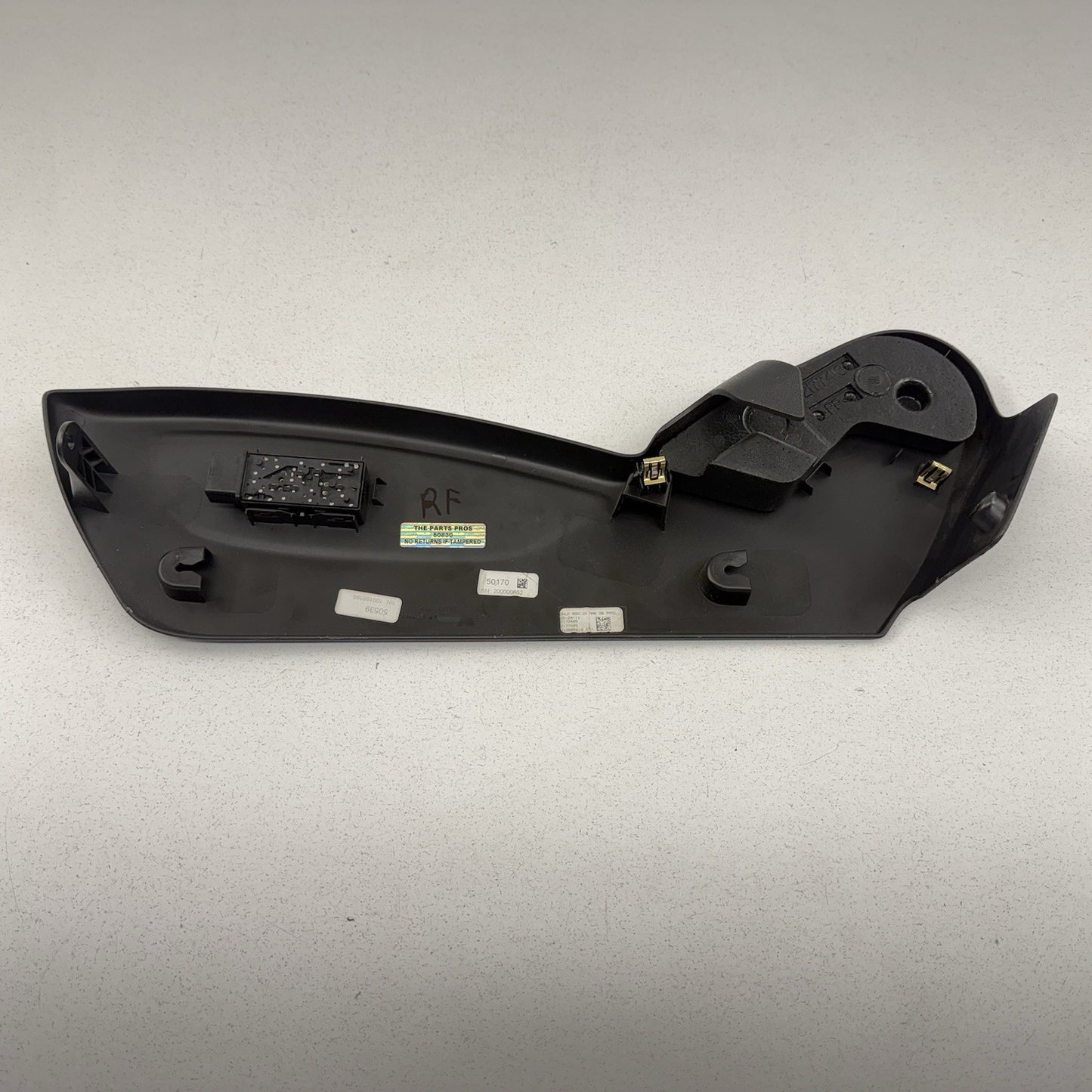 10-15 Chevrolet Camaro Right Front Seat Adjustment Trim Cover W/ Controls OEM