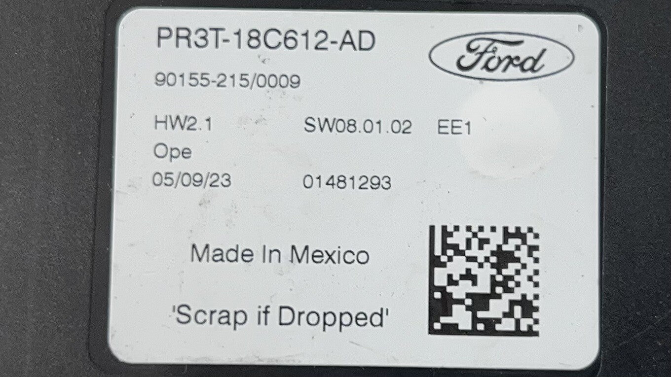 2024 FORD MUSTANG GT TEMPERATURE CLIMATE CONTROL MODULE PR3T-18C612-AD OEM