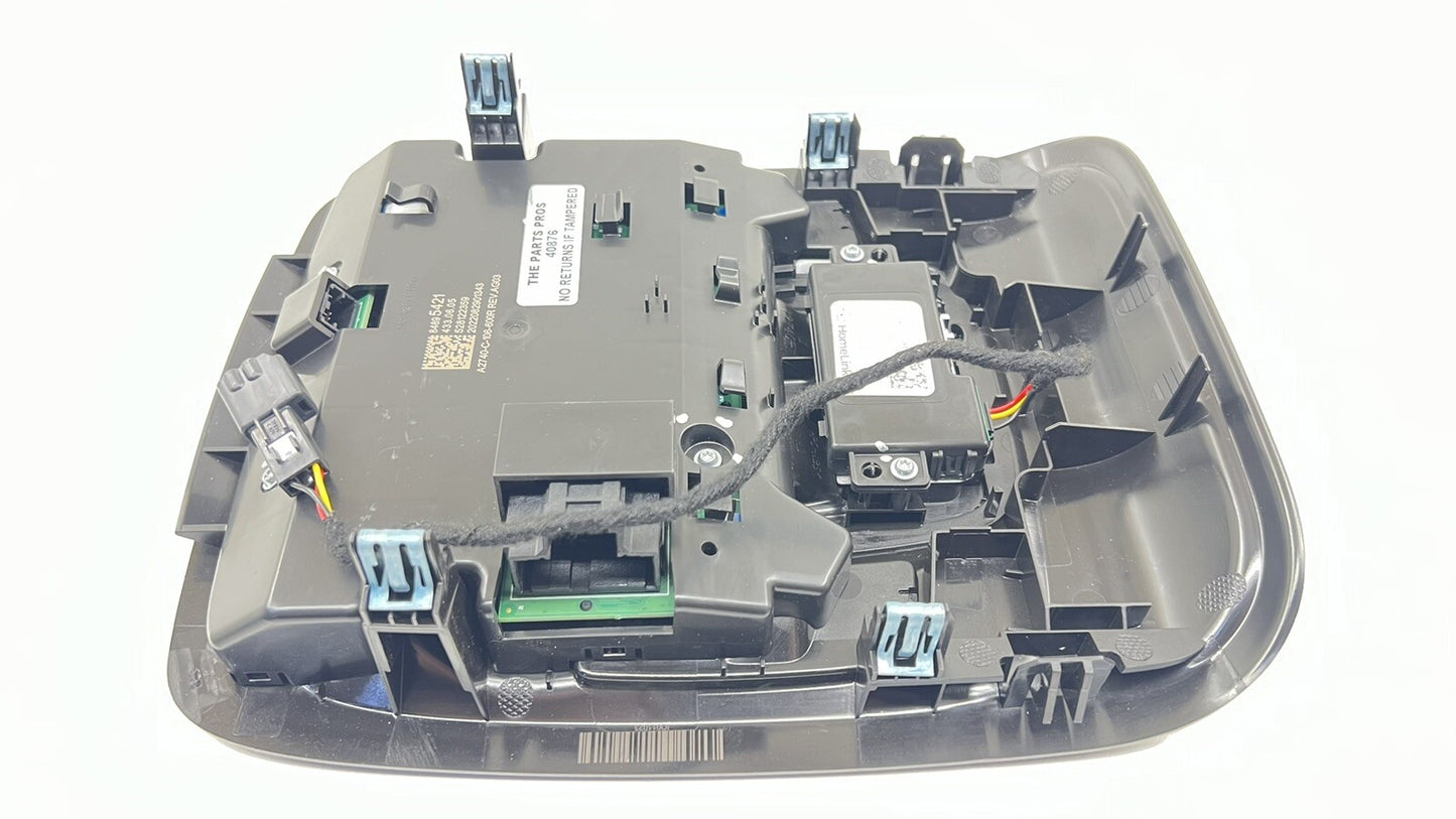 20-24 CADILLAC CT4 FRONT OVERHEAD CONSOLE LIGHT LAMP CONTROL PANEL DOME OEM