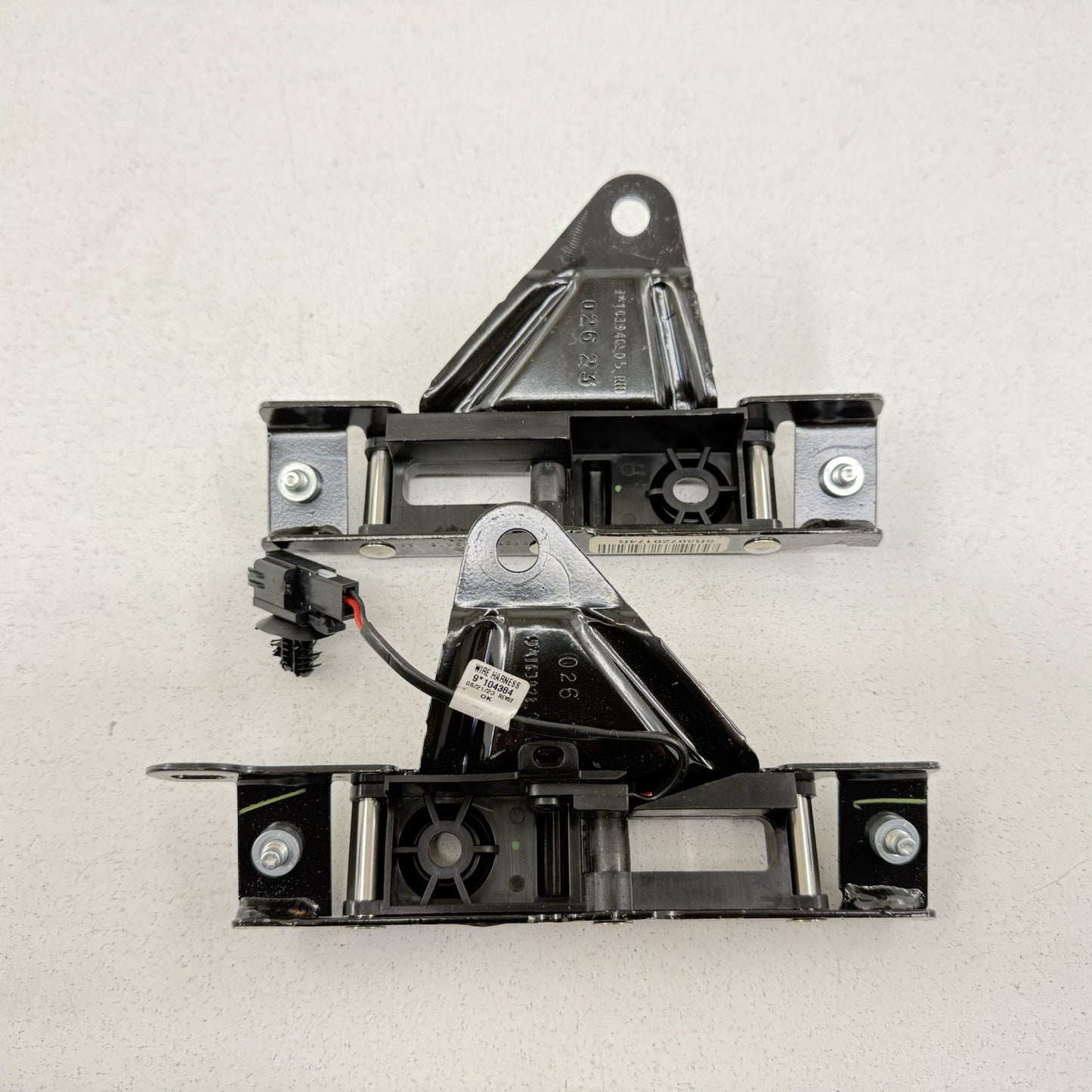 24-26 Ford Mustang Convertible Roof Top Catch Closing Latch Lock Pair OEM